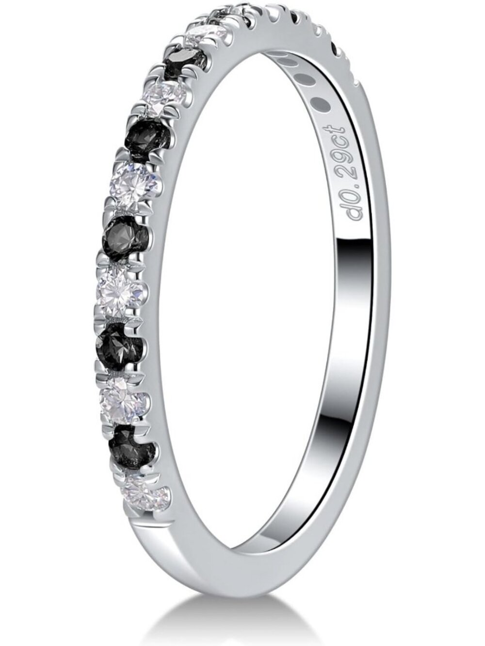 Stunning Moissanite Wedding Bands for Women - Sapphire, Ruby, Emerald Eternity